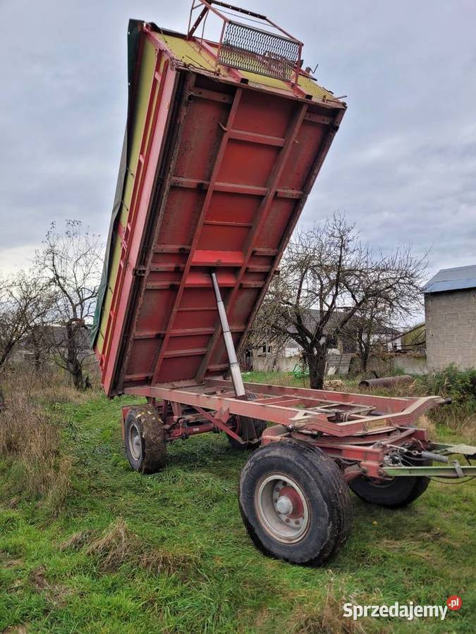 Przyczepa rolnicza krone dk 225 16t Rolnictwo lubelskie Kozłówka