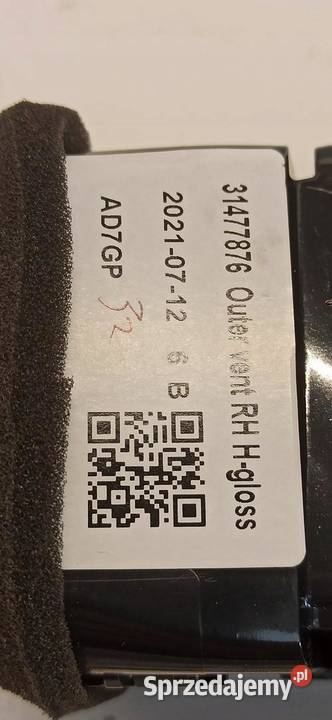 VOLVO V60 CC KRATKA NAWIEWU PRAWA 31477876 osobowe dolnośląskie