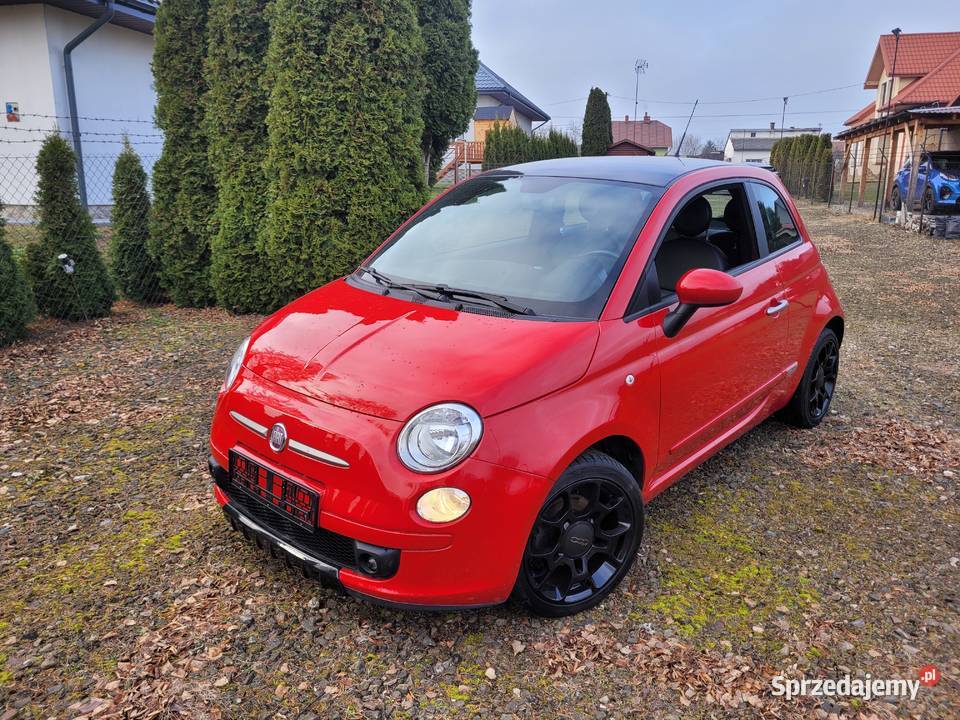 Fiat 500 Klimatyzacja Bogata wersja Mały wspomaganie kierownicy Gniewczyna Łańcucka sprzedam