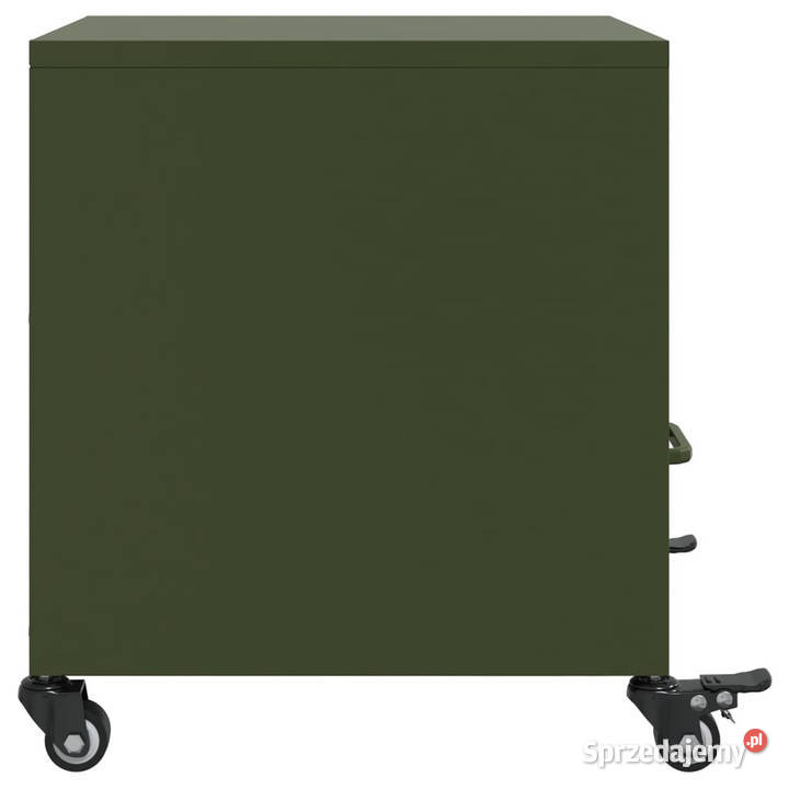 Szafka nocna oliwkowa zieleń 36x39x435 stal Warszawa