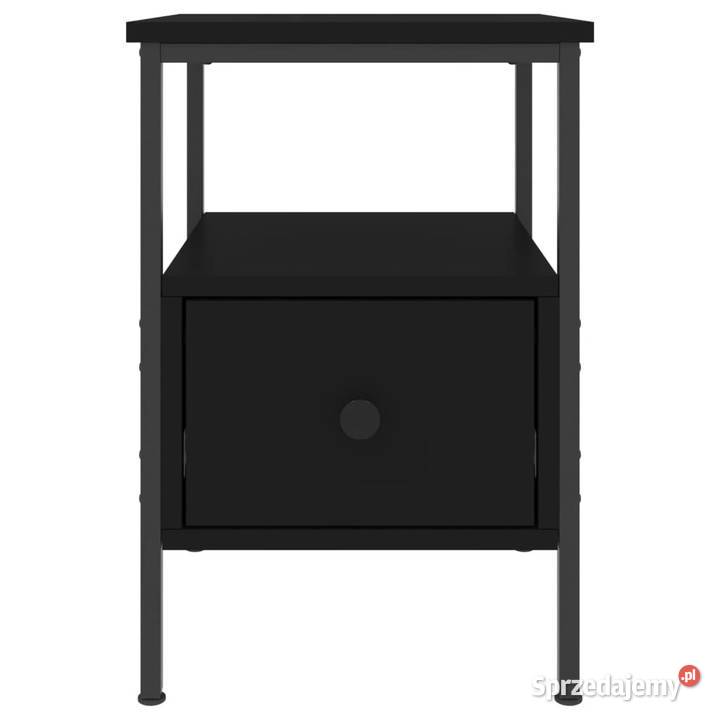 Szafka nocna czarna 34x36x50 materiał Warszawa