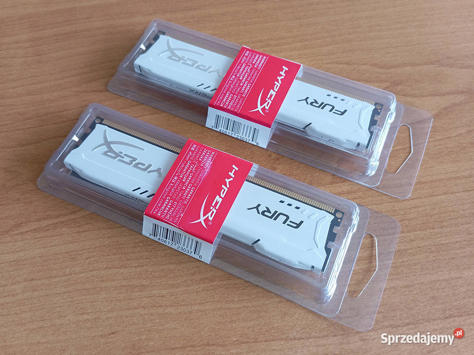 NOWY Kingston HyperX Fury 8 GB 2x4GB DDR3 Pojemność 8GB Węgrów
