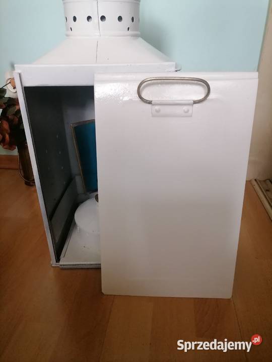 Duża Lampa okrętowa na naftę Atrt Deco z łat 50 Lampy podłogowe Kraków