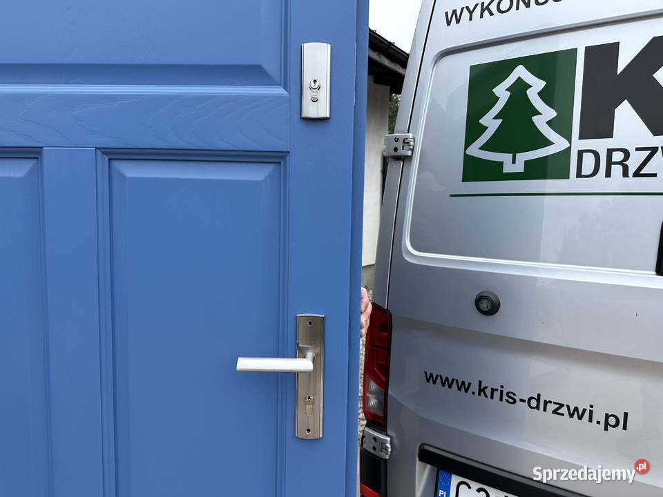 Drzwi DREWNIANE zewnętrzne wewnątrz NA KAZDY Grzybno