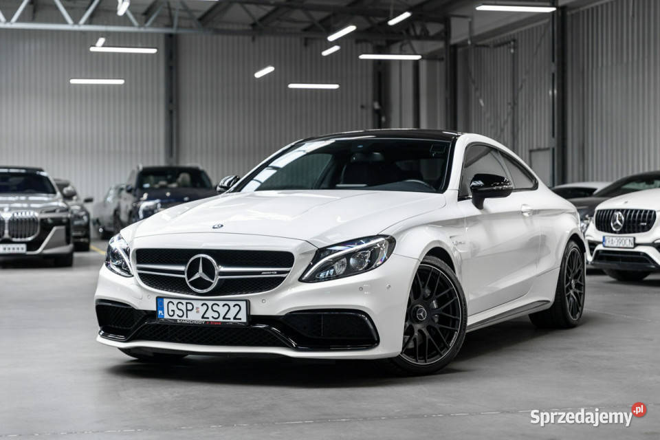 Mercedes C 63 AMG 476 Krajowy Bezwypadkowy łopatki zmiany biegów Węgrzce