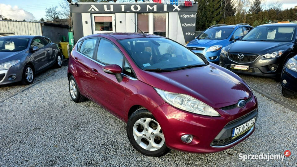 Ford Fiesta 16 TDCI 75 Piękny kolorChrom dolnośląskie Świdnica sprzedam