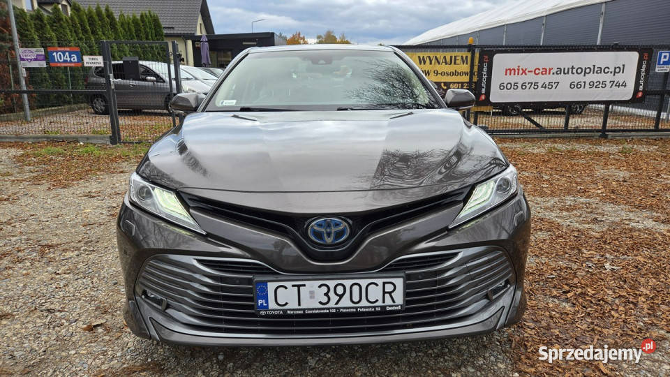 Toyota Camry 25 Hybrid FV 23 Salon Jasna Skóra lakier metallic Otwock Mały