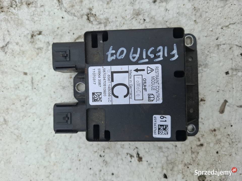Moduł Sensor AirBag Ford Fiesta 07r Wisznice