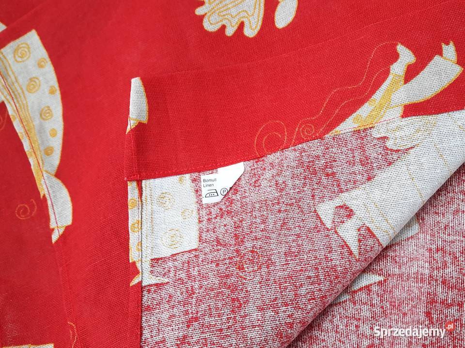 Firanka świąteczna Panel świąteczny 2 sztuki Łódź sprzedam