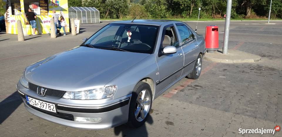 Peugeot 406 20 hdi lift srebrny 406 Sanok