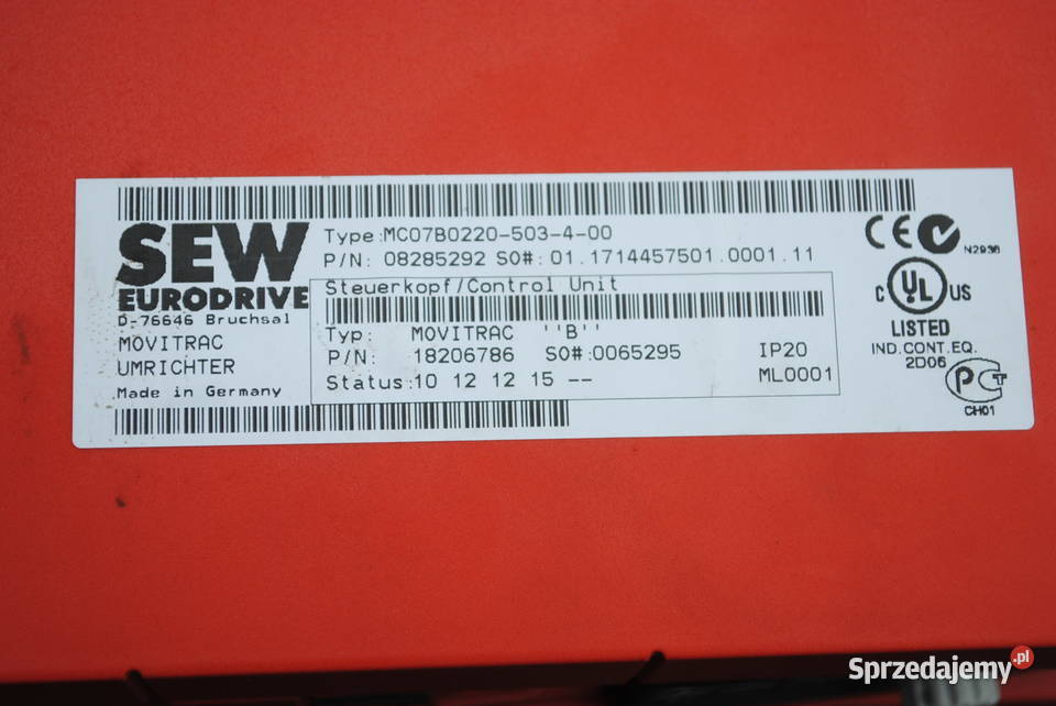 Falownik SEW 22kw MC07B0220503400