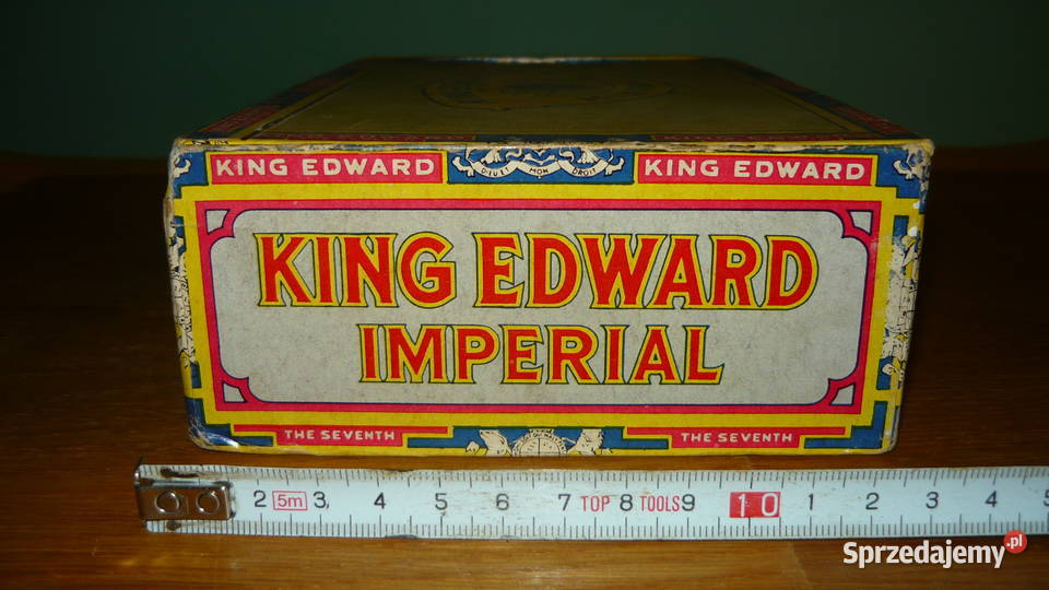 Pudełko cygarach King Edward Imperial Sokółka