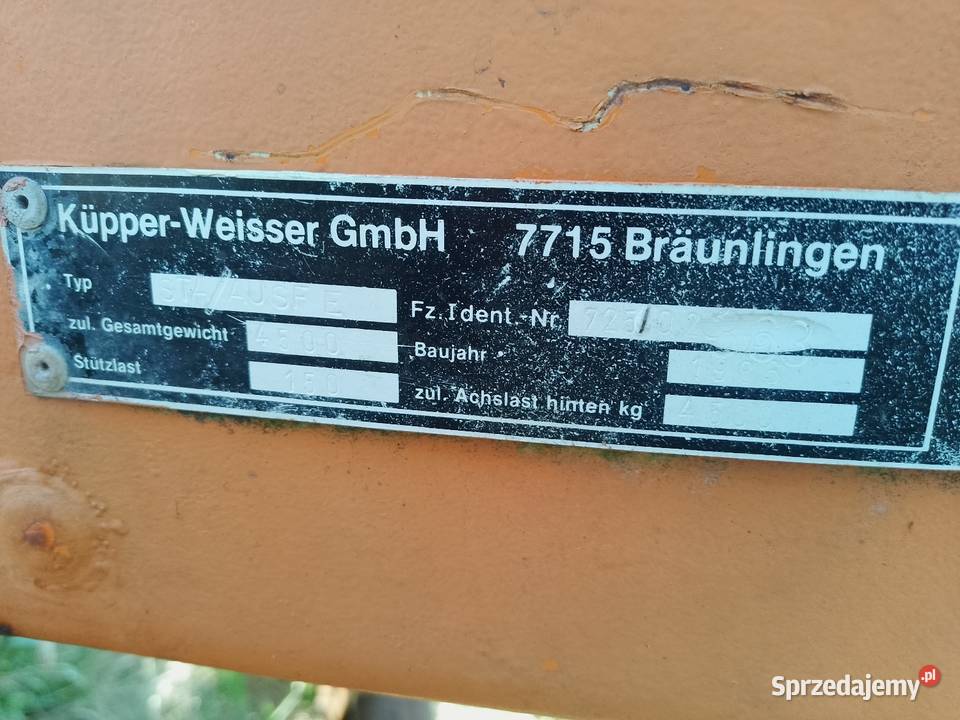 Rozsiewacz wapna piaskarka solniczka Jędrzejewo