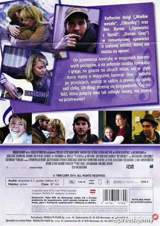 JACKIE I RYAN KATHERINE HEIGL DVD Filmy