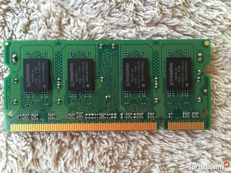 Pamięć Kingston SODIMM DDR2 1 GB PC5300 do KINGSTON Warszawa