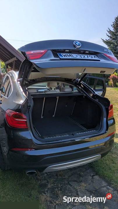 BMW X4 xDrive20d 190 2017r Super auto X4 łódzkie Ujazd