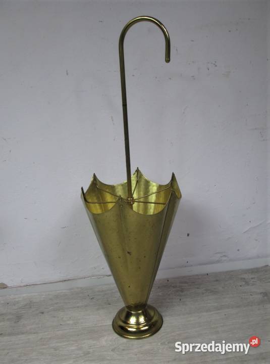 Mosiężny parasolnik lata 70 Antyki, Sztuka, Kolekcje Lublin