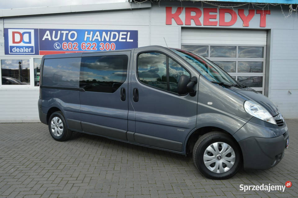 Opel Vivaro 20 CDTI LONG 6osobób Brygadówka VAT marża Hrubieszów