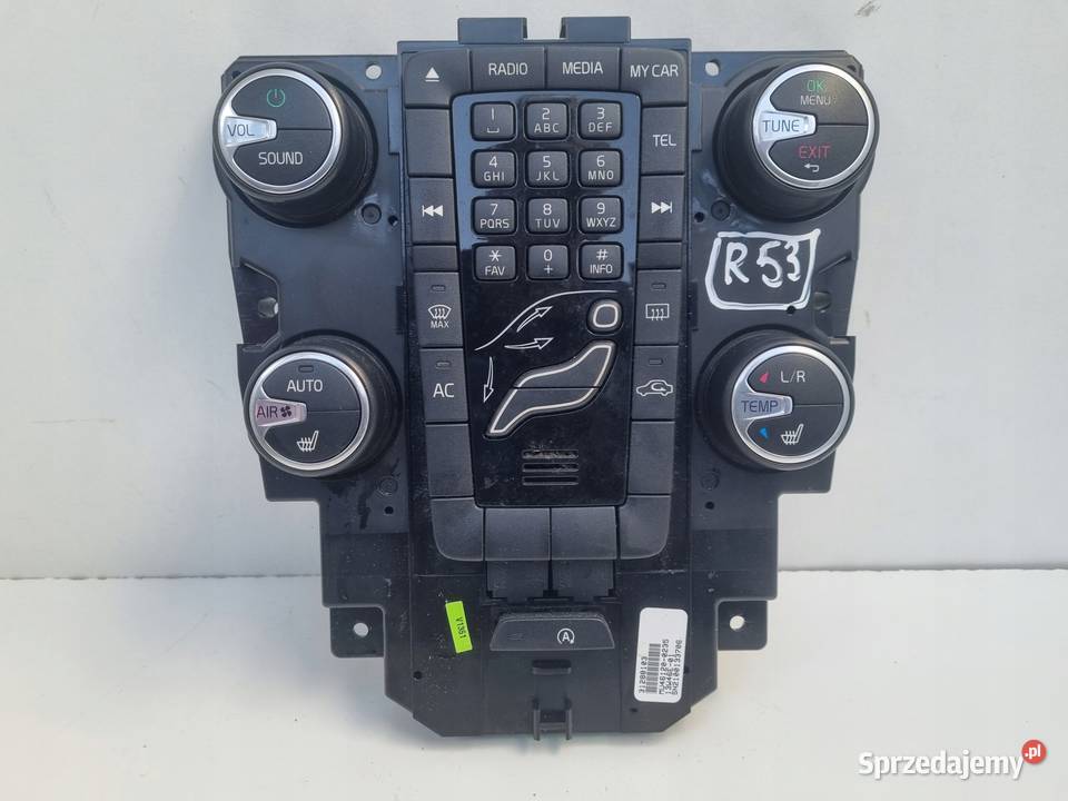 Volvo V40 II PANEL RADIA Klimatyzacji nawiewu lubelskie