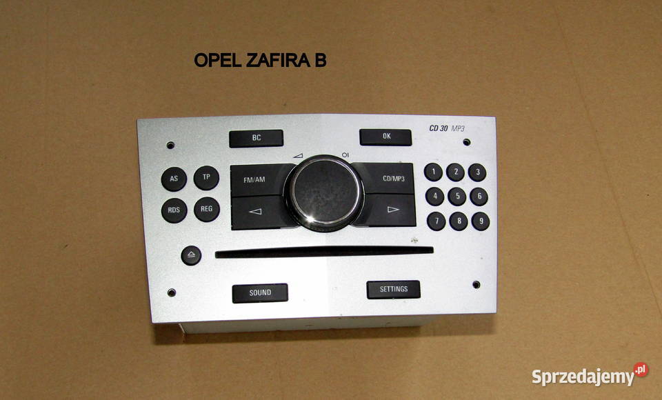 RADIOOTWARZACZ OPEL ZAFIRA BCD3013357122 Mysłaków