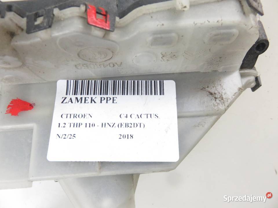 ZAMEK PRAWY PRZEDNI CITROEN C4 CACTUS 190384