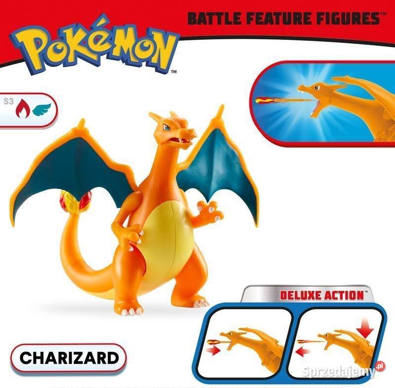 Figurka POKEMON Glurak Charizard z Funkcją Ataku małopolskie Mogilany