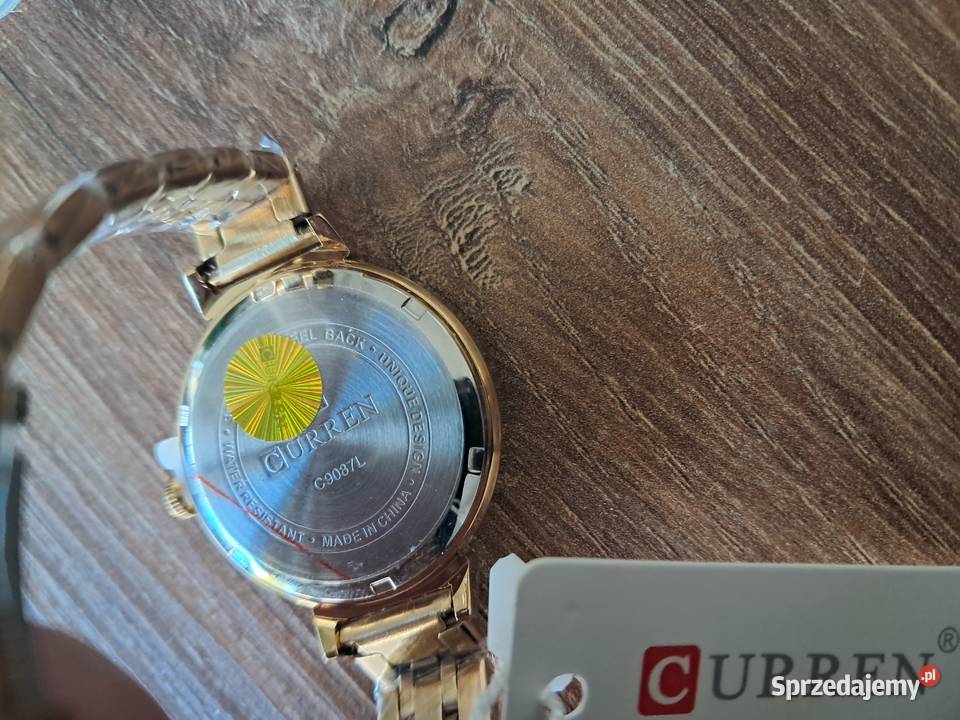 nowy damski zegarek z cyrkoniami Curren Sandomierz sprzedam