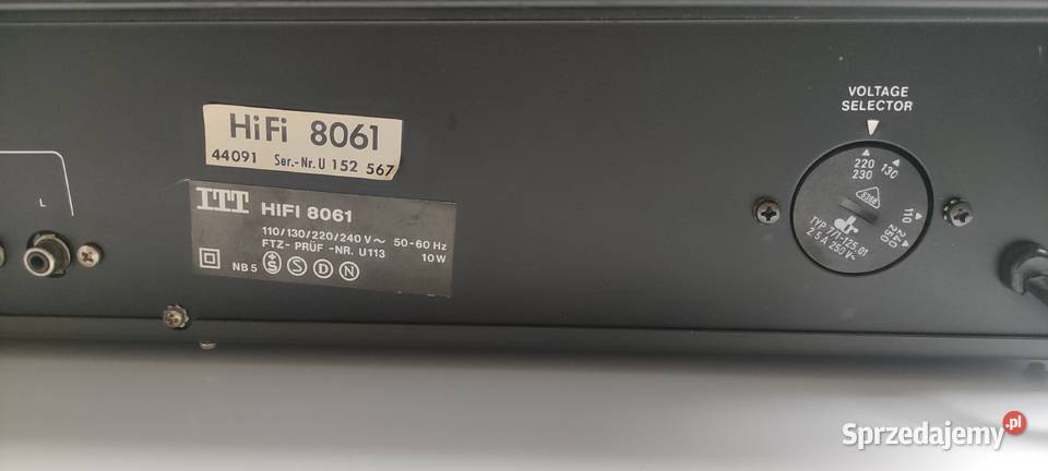 Tuner ITT HiFi 8061