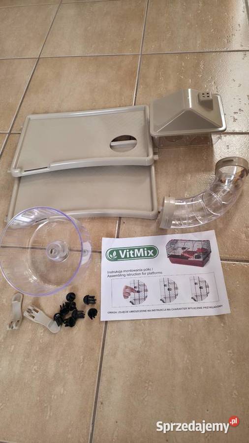 Klatka gryzonia z wyposażeniem mazowieckie Warszawa