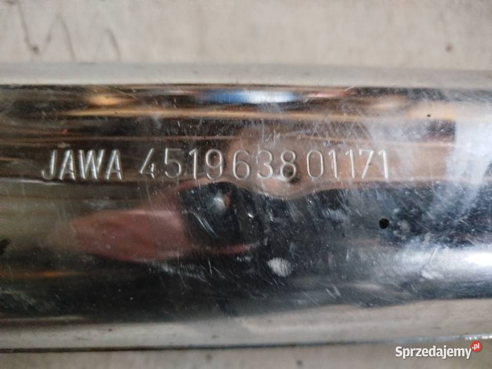 Tłumik z kolankiem do Jawy lubelskie Biłgoraj