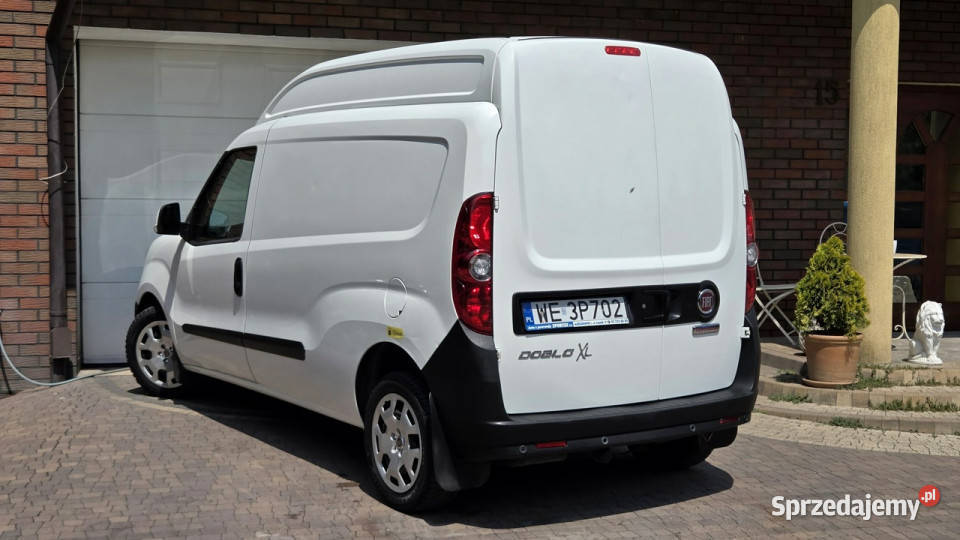 Fiat Doblo XL L2H2 16 MJ 120 Salon I WŁ grzane elektryczne lusterka Aleksandrów Łódzki