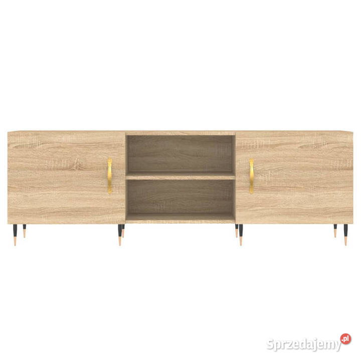Szafka TV dąb sonoma 150x30x50 materiał Warszawa