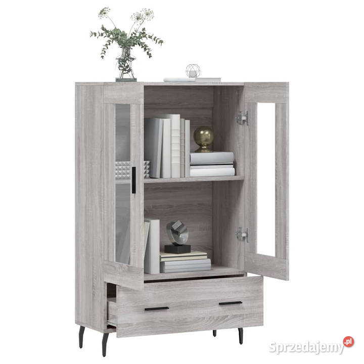 Wysoka szafka szary dąb sonoma 695x31x115 Pozostałe Warszawa