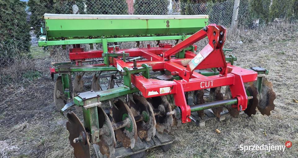 Talerzówka brona talerzowa Unia Cut 28m siewnik świętokrzyskie Ożarów