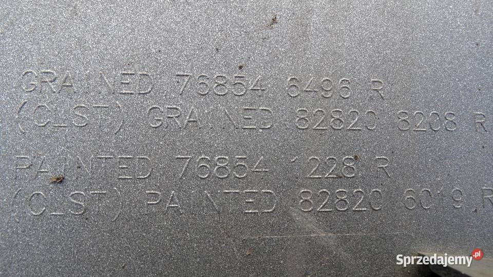 VIVARO B TRAFIC III listwa drzwi boczna prawa