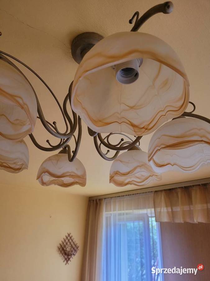 Sprzedam żyrandol 6płomienny Dom i Ogród Zelów