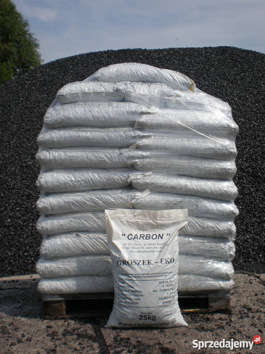 Węgiel Ekogroszek worki workowany worek świętokrzyskie Kielce