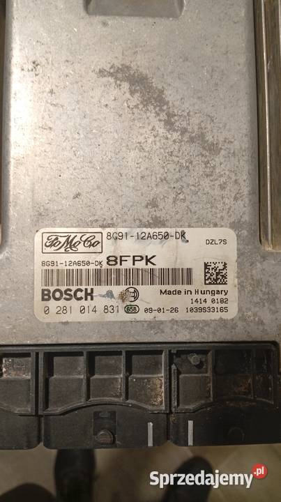 STEROWNIK KOMPUTER SILNIKA FORD 8G9112A650DK osobowe Nałęczów