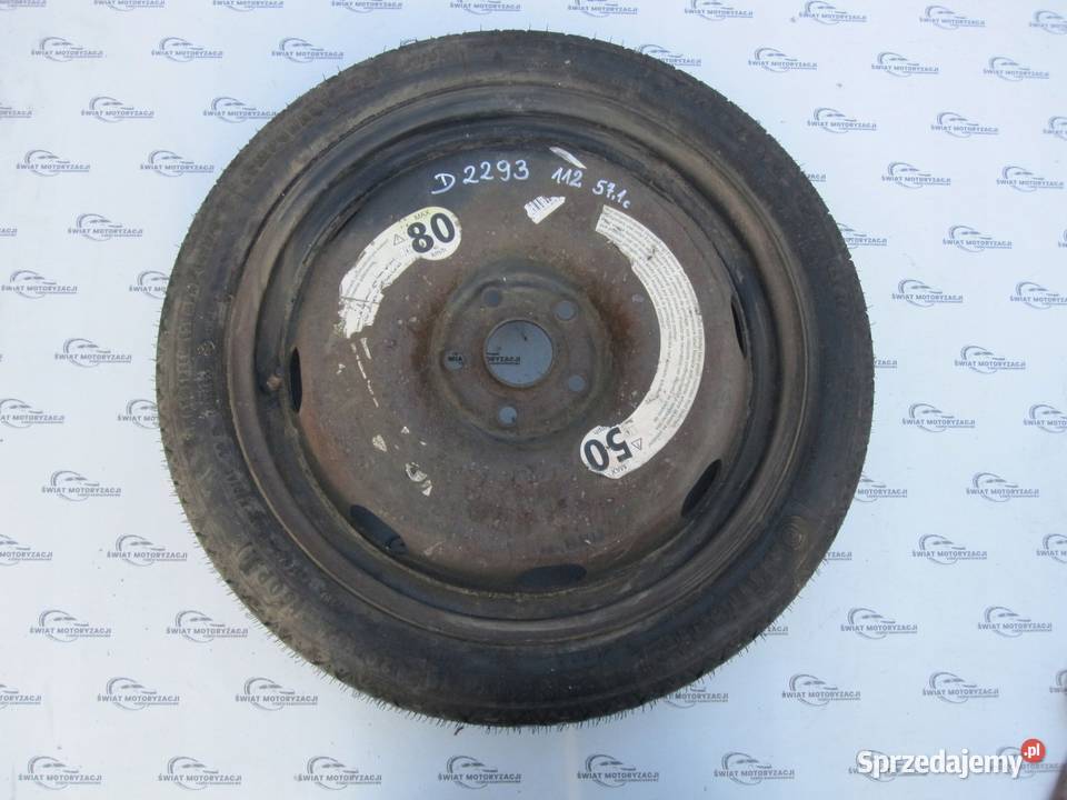 AUDI A3 8P GOLF V VI koło dojazdowe 1257018 99M Kielce