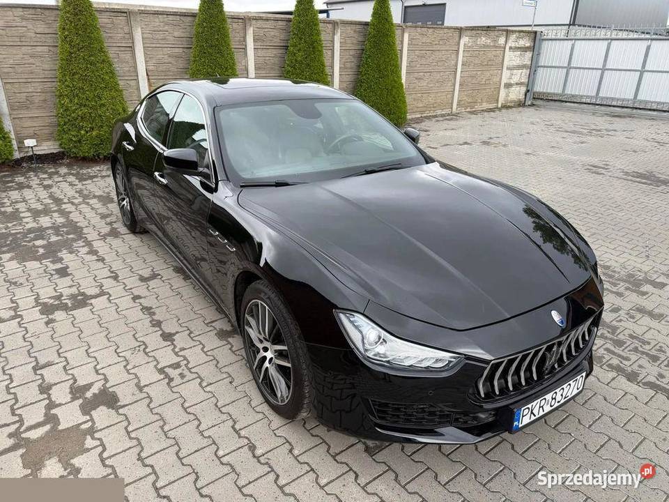 Maserati Ghibli GranSport 30 benzyna V6 350 Motoryzacja