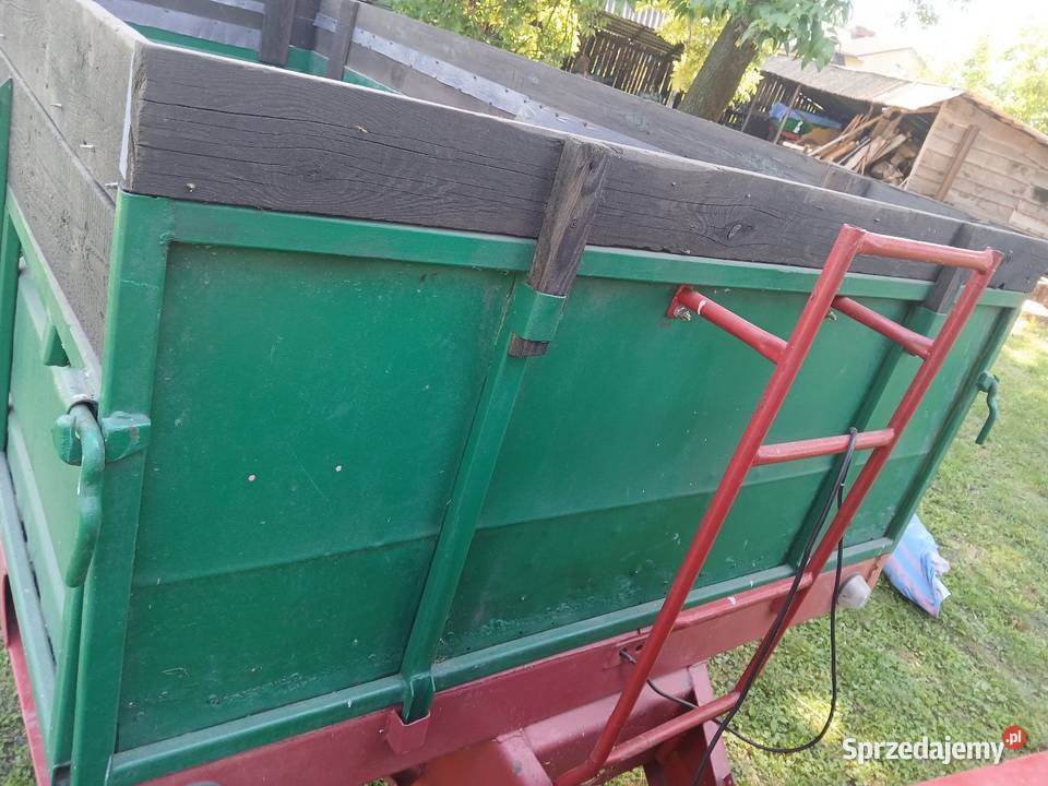 Przyczepa rolnicza nieuszkodzony Przyczepy rolnicze Hrubieszów sprzedam