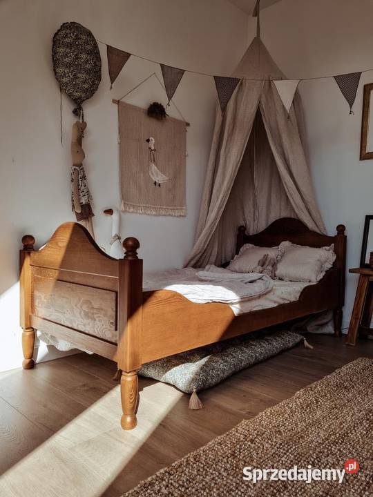 Łóżko drewniane producent OLLMEBEL sprzedam