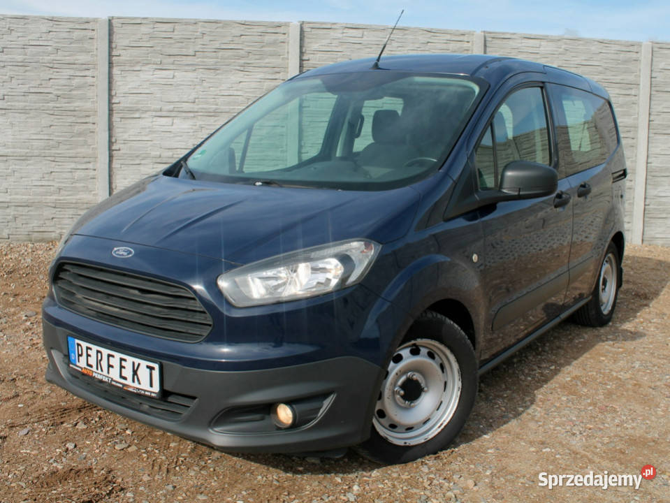 Ford Transit Courier 15 D 95 5 Osobowy KLIMA nieuszkodzony Zielenin