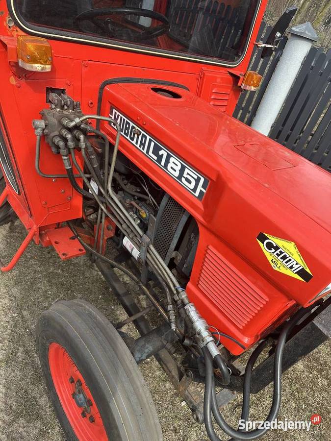 Mini Ciągnik Kubota L185 z dokumentami do Kuzie