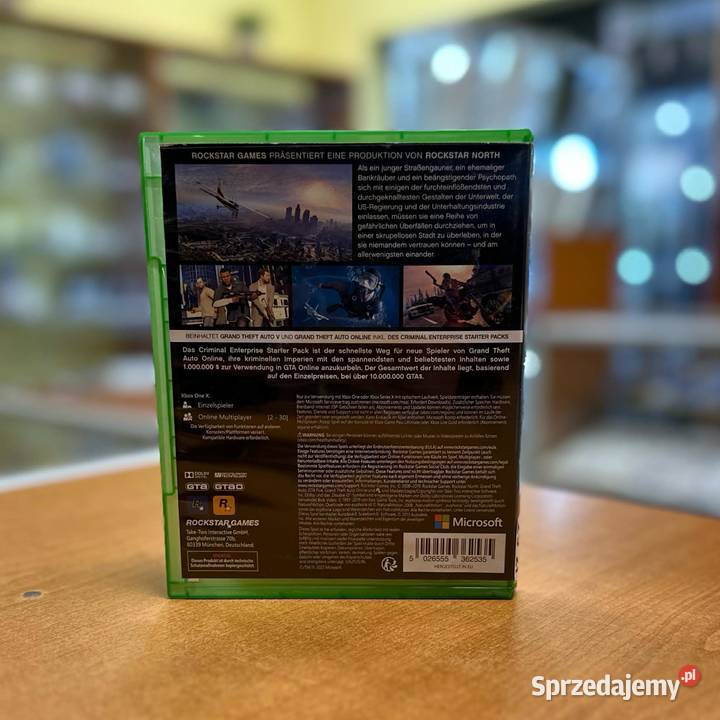 Gra na Xbox One GTA 5 Elbląg