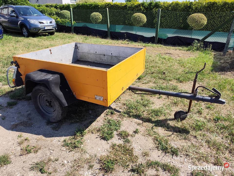 Sprzedam ocynkowaną i aluminiową przyczepkę Gniezno