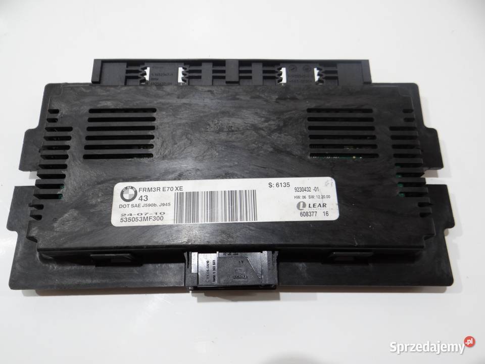 MODUŁ STEROWNIK ŚWIATEŁ BMW X5 E70 9230432 osobowe