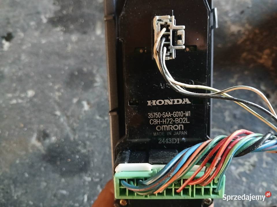 Przełącznik szyb lewy przód Honda Jazz II małopolskie Radłów sprzedam