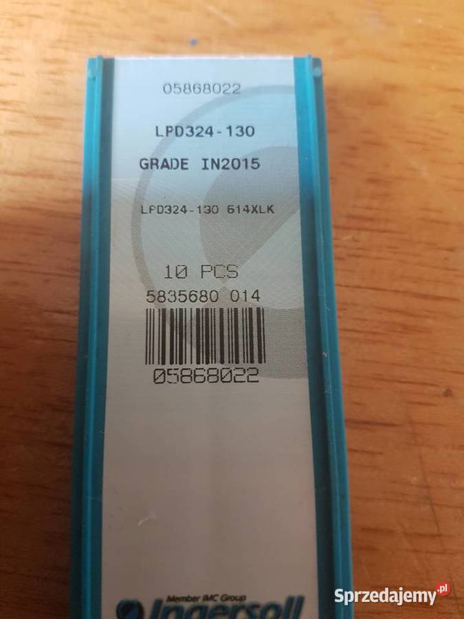 Płytka skrawająca ingersoll LPD324130 IN2015 Gliwice