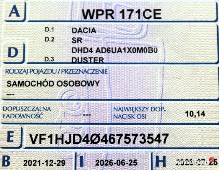 Dacia Duster 4X4 SalonPL 15 BluedCi 115 Comfort klimatyzacja Sokołów
